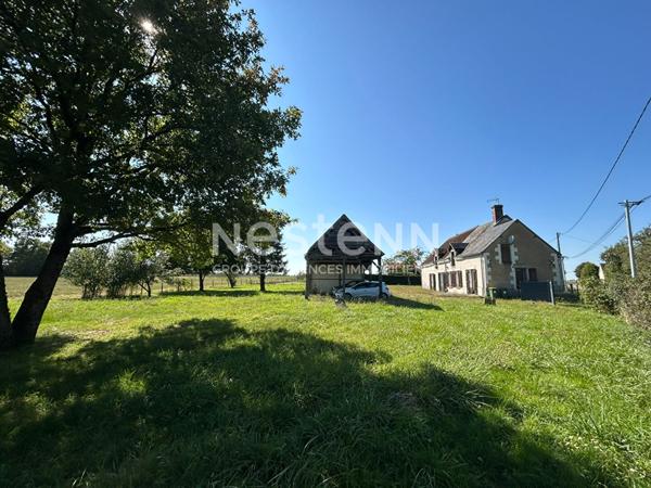 LONGERE 3 CHAMBRES DÉPENDANCES SANS TRAVAUX EN CAMPAGNE DE VICQ SUR NAHON (INDRE 36)