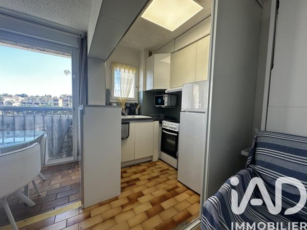 Studio à vendre 22,12 m² Gruissan