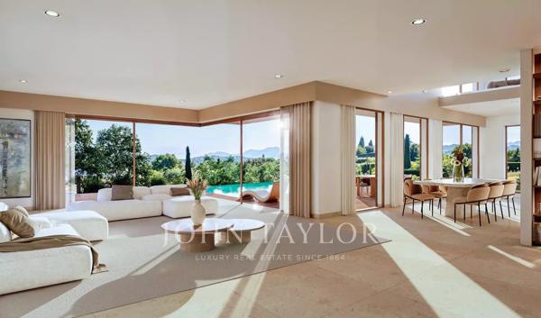 Villa neuve d’exception dans un domaine exclusif à Mougins