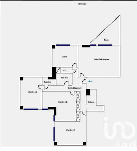 Appartement à vendre 4 pièces 85 m² Soisy-sous-Montmorency