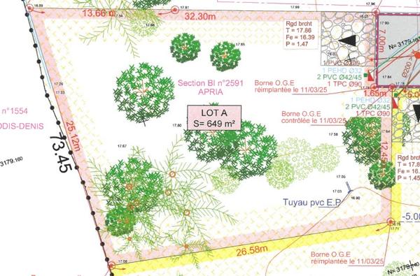 Saint Paul Les Dax - Terrain viabilisé 649 m2