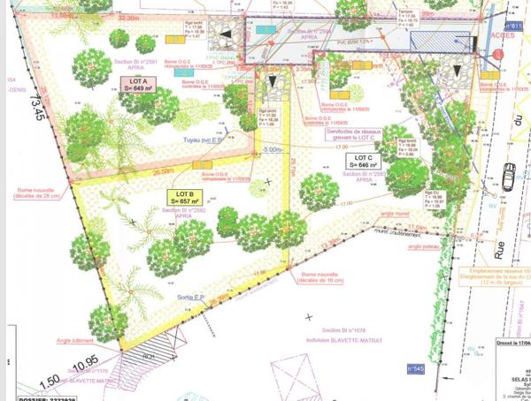 Saint Paul Les Dax - Terrain viabilisé 649 m2