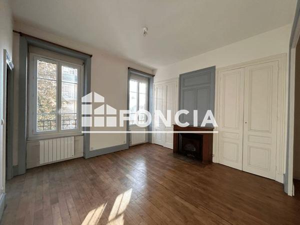 Location Studio 46.6 m² - 44 RUE FLACHET Villeurbanne 69100