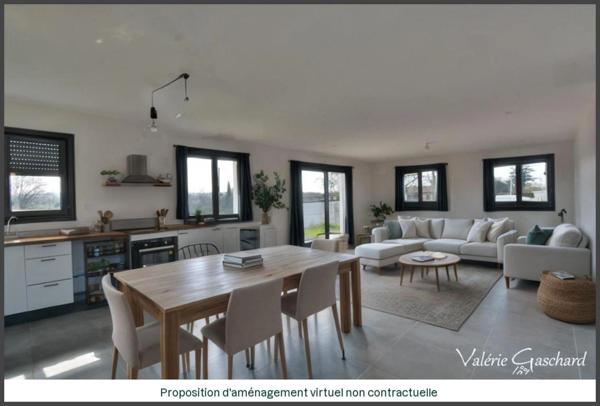 Maison neuve à vendre 3 chambres + garage à SAINT MEDARD DE GUIZIERES (33)