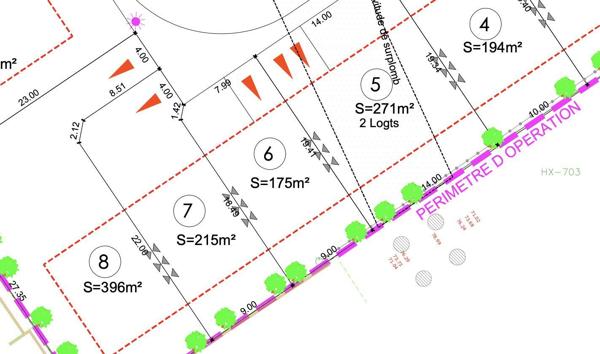 Terrain à vendre 175 m² Perpignan