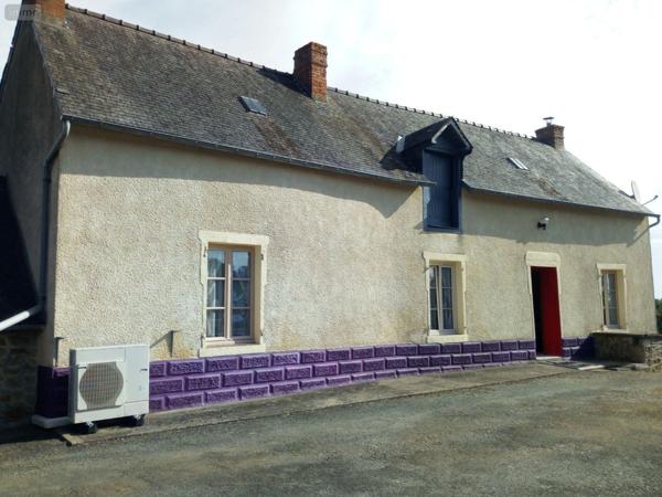 Maison rurale à vendre à Saint-Martin-de-Connée en Mayenne (53160), ref : 1320