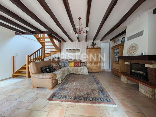 Longère à vendre à Moustoir-Ac - 5 chambres - 3000m² de terrain