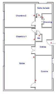 Appartement – 90m² – Paris 4ème