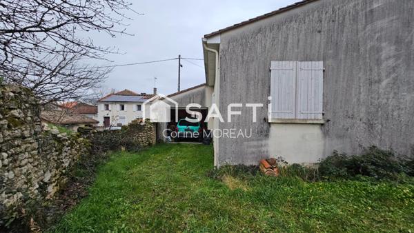 maison 75 m², cuisine, séjour, 2 chambres, garage