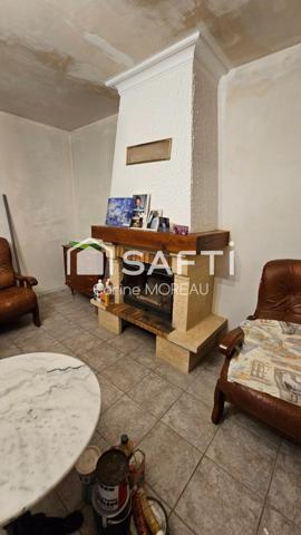 maison 75 m², cuisine, séjour, 2 chambres, garage