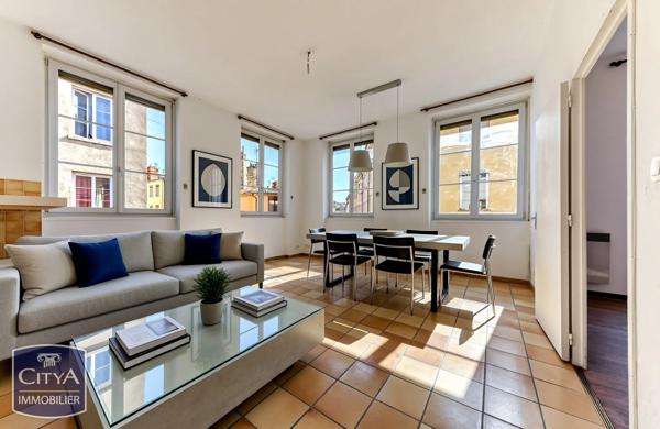 Appartement à vendre 2 pièces 47.6m² Lyon 1er Arrondissement (69001)
