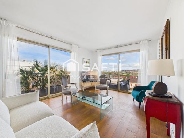 GARCHES - Buzenval appartement 5 pièces 109m2 - Dernier étage