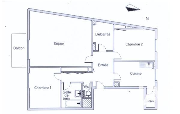 Appartement à vendre 3 pièces 75 m² Lyon 3