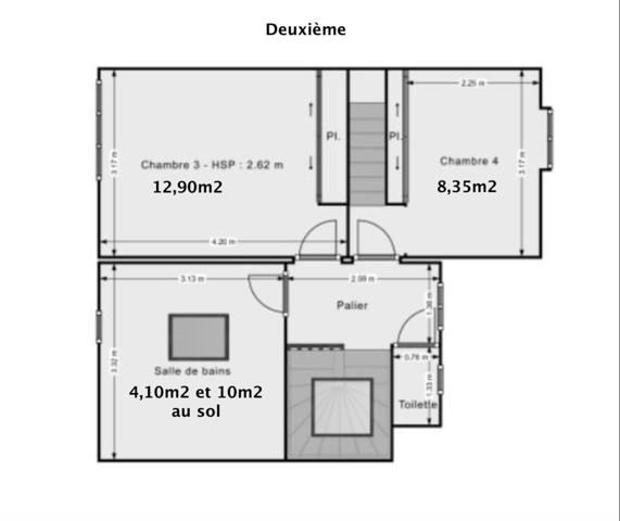 Maison indépendante lumineuse avec jardin, idéale pour habitation ou profession libérale, à deux pas des transports et commodités