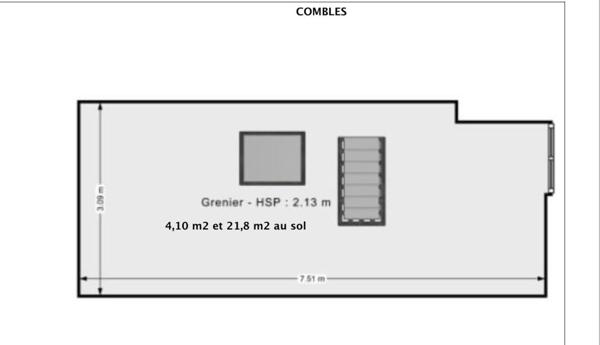 Maison indépendante lumineuse avec jardin, idéale pour habitation ou profession libérale, à deux pas des transports et commodités