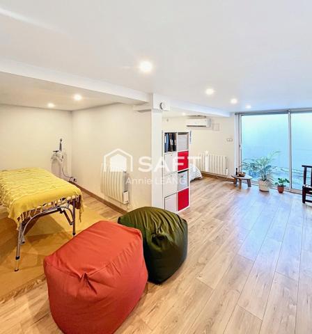 Maison indépendante lumineuse avec jardin, idéale pour habitation ou profession libérale, à deux pas des transports et commodités