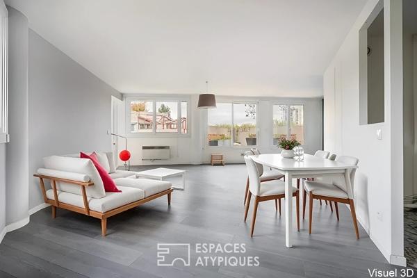 Appartement avec terrasses à La Maladrerie