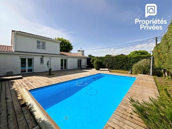 EXCLUSIVITÉ - Maison 155 m² - Véranda 27 m² - Piscine et Garage Indépendant 70 m² - Annexe 12 m² Fort Potentiel