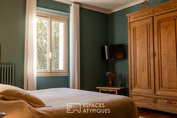 Maison de Maître rénovée avec jardin et piscine