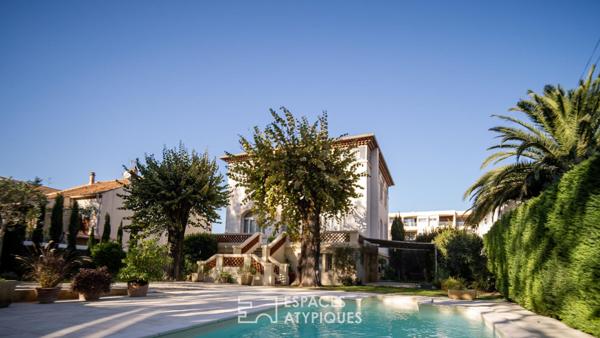Maison de Maître rénovée avec jardin et piscine