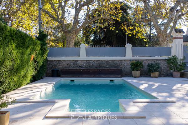 Maison de Maître rénovée avec jardin et piscine