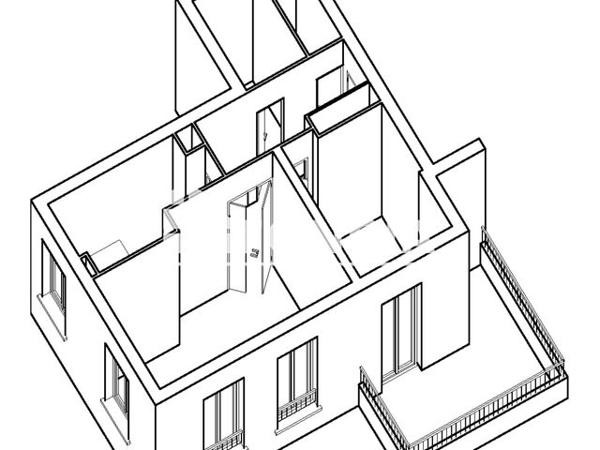 Location Appartement 2 pièces 48.8 m² - 2 RUE JACQUES ANGE GABRIEL Guyancourt 78280