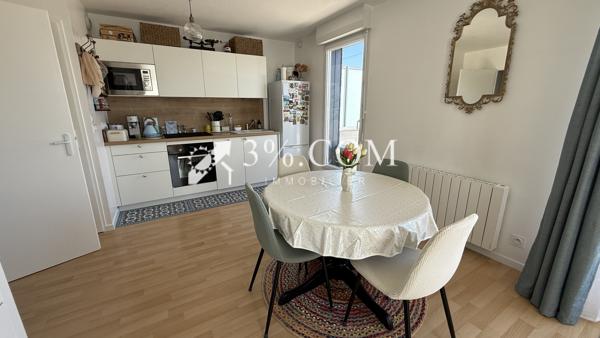 Appartement 2 pièce(s) 1 chambre(s) 45.72 m²