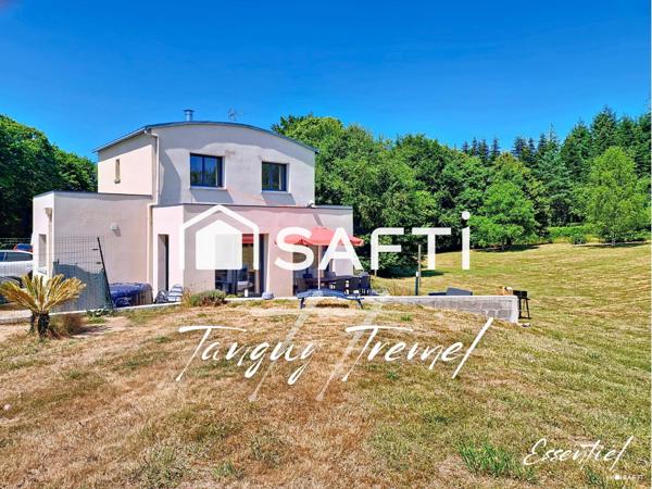 Maison lumineuse et grand terrain à QUISTINIC