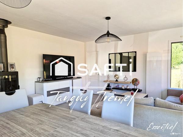 Maison lumineuse et grand terrain à QUISTINIC