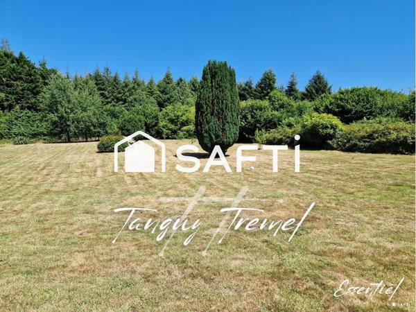 Maison lumineuse et grand terrain à QUISTINIC