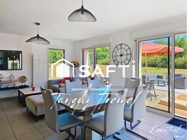 Maison lumineuse et grand terrain à QUISTINIC