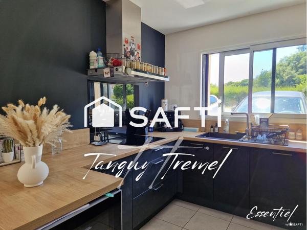 Maison lumineuse et grand terrain à QUISTINIC