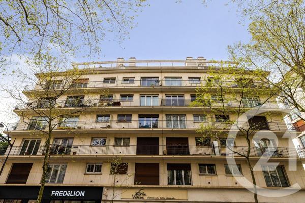 Appartement F3 à vendre  3 pièces - 62,28 m2 PARIS - 75019