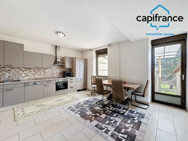 À VENDRE – MAISON INDIVIDUELLE AVEC BEAU TERRAIN – FORBACH