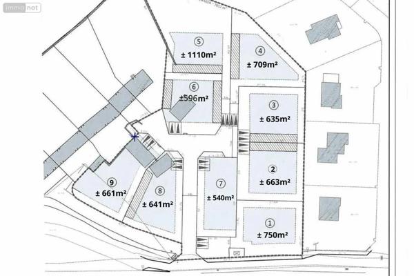 Achat - Terrain à bâtir Quimper 29000 540 m 2 540 m 2