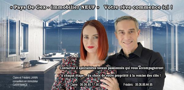 appartement à vendre 3 pièces PREVESSIN MOENS (01)