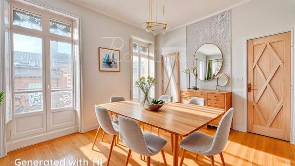 DÉJÀ LOUÉ – TOULOUSE – ESQUIROL – APPARTEMENT FAMILIAL – DERNIER ÉTAGE – ASC