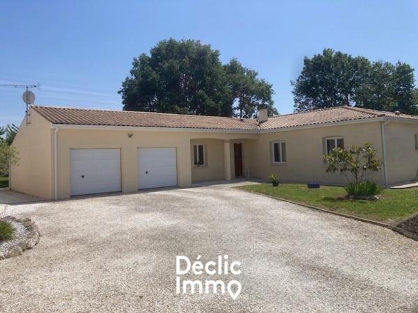 Vente maison contemporaine Saujon, 134m² 5 pièces 495 900€ avec piscine