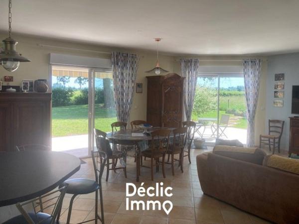 Vente maison contemporaine Saujon, 134m² 5 pièces 495 900€ avec piscine