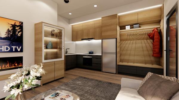 MAISON INDIVIDUELLE de plain-pied d'environ 40 m²