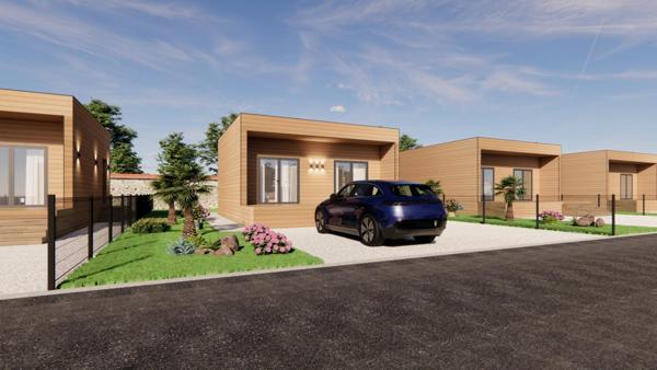 MAISON INDIVIDUELLE de plain-pied d'environ 40 m²