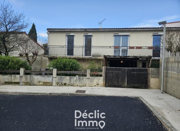 Vente maison mitoyenne Ruelle sur touvre, 107m² 5 pièces 161 200€ avec garage