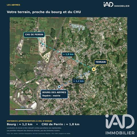 Terrain à vendre 892 m² Les Abymes