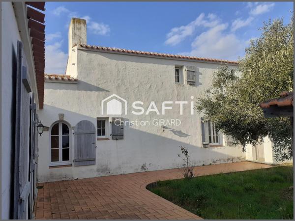 A la Guérinière, maison avec demi étage de 117 m2 de surface habitable, proche des plages et des commerces...