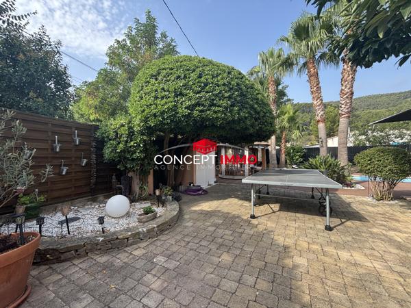 Maison T5 de 125m² bâtie sur un terrain 514 m²