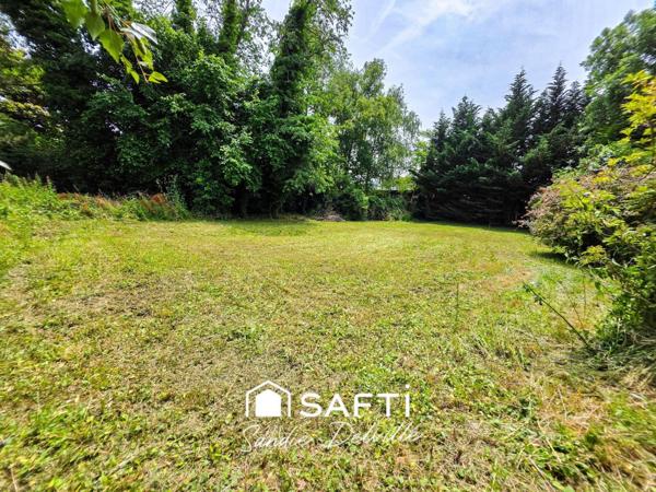 Terrain à bâtir 535m² - 14m de façade