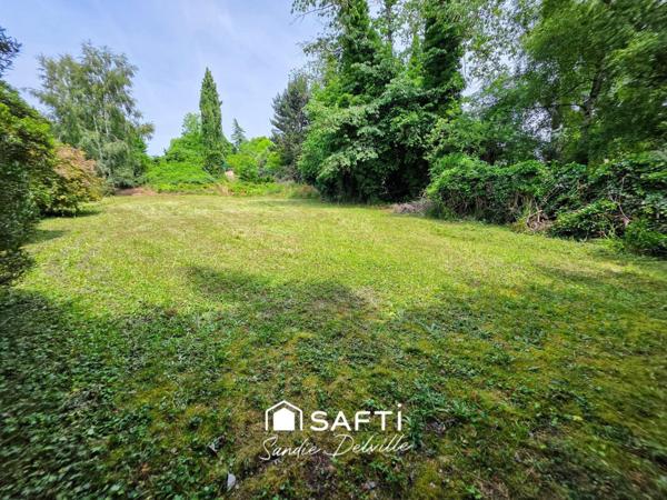 Terrain à bâtir 535m² - 14m de façade