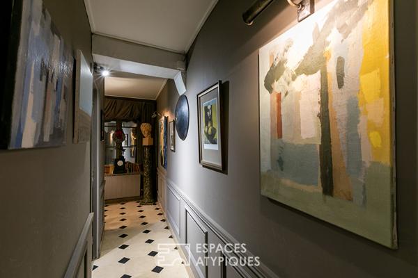 Authentique maison de ville avec terrasse en centre historique de Senlis