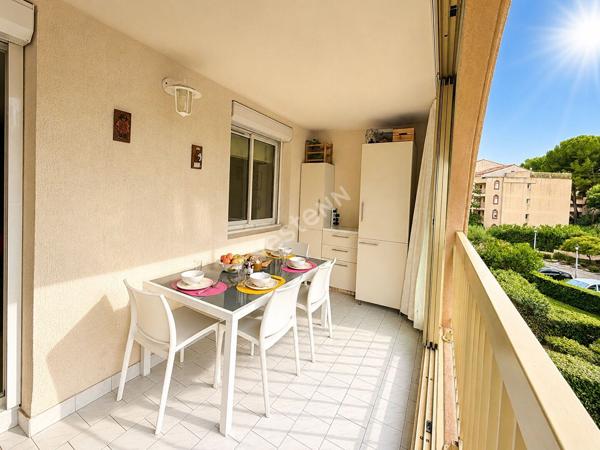 Appartement T2 de 48m²  (36m²  carrez + 12 m² de terrasse couverte)