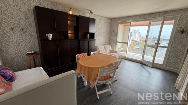 QUIBERON - Vente Appartement de 58 m² à 100 m de la Grande Plage avec Garage